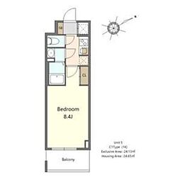 S-RESIDENCE堺浜寺axial 4階