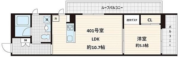 Fullea白金台 ｜東京都港区白金２丁目(賃貸マンション1LDK・4階・38.35㎡)の写真 その2