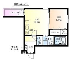 フジパレス法善寺  ｜ 大阪府柏原市法善寺１丁目（賃貸アパート1LDK・1階・35.52㎡） その2