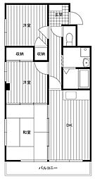 パーク・コンドミニアム 3DKの間取図画像