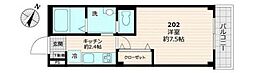 ビアンカフォレ 1Kの間取図画像