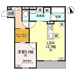 クラシスト東粉浜WEST 1階/-