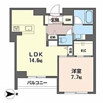 シャーメゾンロイヤル上杉 206 ｜ 宮城県仙台市青葉区上杉６丁目1-16（賃貸マンション1LDK・2階・54.13㎡） その2