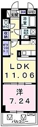 プレインステージ 1LDKの間取図画像