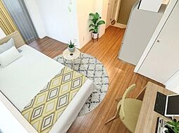 ラクラス池袋 10階ワンルームのリビング/ダイニング