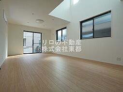 立野町戸建 1 4LDKのリビング/ダイニング