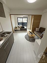 JR阪和線 堺市駅 徒歩3分の賃貸マンション 5階1DKのリビング/ダイニング