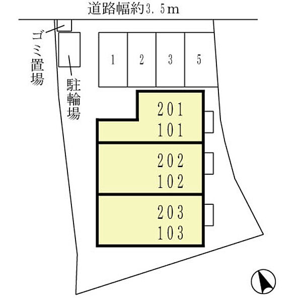 コージィーコート ｜大阪府松原市天美我堂５丁目(賃貸アパート1LDK・1階・41.95㎡)の写真 その19