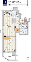 SKYCOURTPALACE両国 1LDKの間取図画像