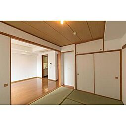 西新宿パークサイドタワー 8階2LDKのリビング/ダイニング