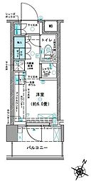 コムレジ赤羽 ワンルームの間取図画像