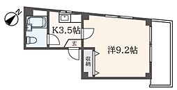 Ｓ・Ｊ代々木 4階1Kの間取り