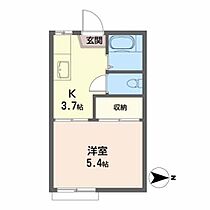 メゾンミモザII 206 ｜ 宮城県仙台市青葉区木町2-16（賃貸アパート1K・2階・21.00㎡） その2