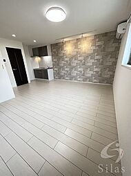 南海線 石津川駅 徒歩7分の賃貸アパート 3階1LDKのリビング/ダイニング