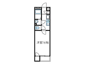 神奈川県厚木市及川１丁目（賃貸アパート1K・2階・23.40㎡） その2