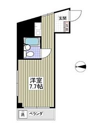 センチュリー堀切 ワンルームの間取図画像