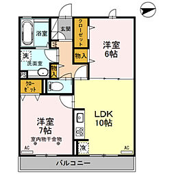 ローズガーデン府中 3階/305