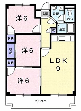 サンモール金剛_間取り_0