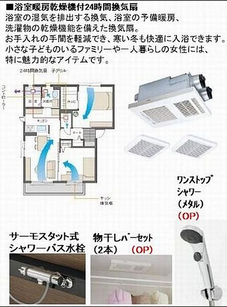 ドメイン24 00303｜千葉県流山市おおたかの森西２丁目(賃貸マンション3LDK・3階・74.98㎡)の写真 その9