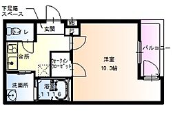 フジパレス今池II番館 3階/-