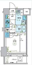 LEXE梶ヶ谷 1Kの間取図画像