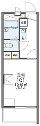 レオパレス湯島 1Kの間取図画像
