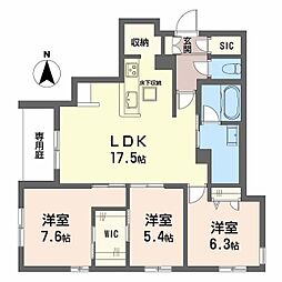 メゾン エディアン 新金岡 3LDKの間取図画像