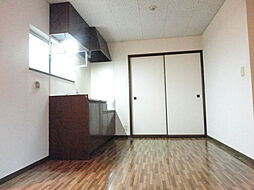 ミドルハイム 2階2DKのリビング/ダイニング