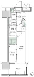 ブルックサイドレジデンス木場 2Kの間取図画像