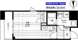 ステージファースト西川口 ワンルームの間取図画像