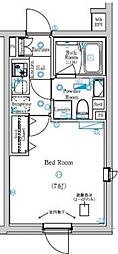 Raffistar新板橋 1Kの間取図画像