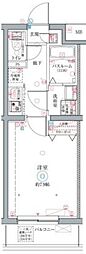葛飾区奥戸2丁目マンション 1Kの間取図画像