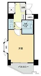 ライオンズマンション日吉第11 1Kの間取図画像