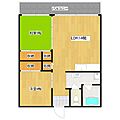 大産篠栗マンション3階6.2万円