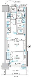 パークアクシス池袋イースト 1LDKの間取図画像