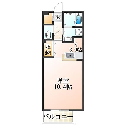 フラット桃ヶ池_間取り_0