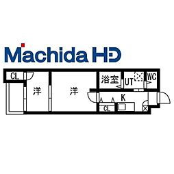 シーエムアンウエスト 2階