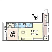 ディーコート 00203 ｜ 東京都三鷹市井の頭１丁目30-未定)（賃貸マンション1LDK・2階・61.19㎡） その2