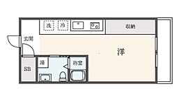 フェリーチェ青葉台 1Kの間取図画像