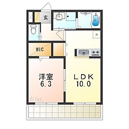 ヴィラブルームA棟 2階