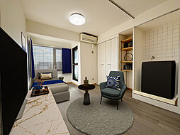 アーバンコート雪谷 203 2階1Kのリビング/ダイニング