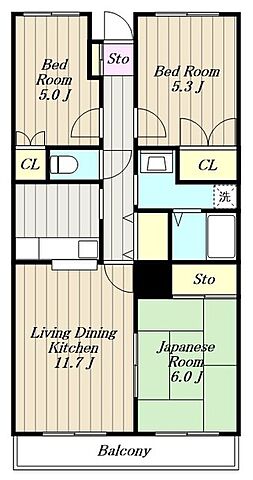 ホームズ でお部屋探し 相鉄本線 二俣川駅 徒歩8分 3ldk 賃料11万円 2階 65 49 賃貸マンション住宅情報 物件番号 取扱い不動産会社 株式会社賃貸ステーション 大和店