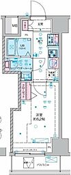 GENOVIA西千葉 1Kの間取図画像