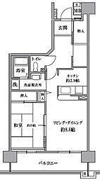 Ｔｓ ｇａｒｄｅｎ清瀬 1階1LDKの間取り