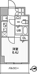 LIME RESIDENCE KITA MATSUDO 1Kの間取図画像