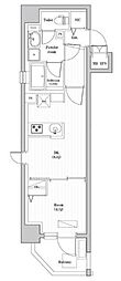 神宮北参道レジデンス 1LDKの間取図画像