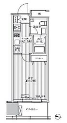 桜ヒルズ九段北 1Kの間取図画像