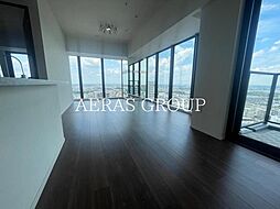 ライオンズタワー柏 27階3LDKのリビング/ダイニング