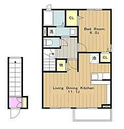 カレントガーデンＣ 2階