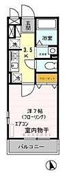 間取図画像 1K
